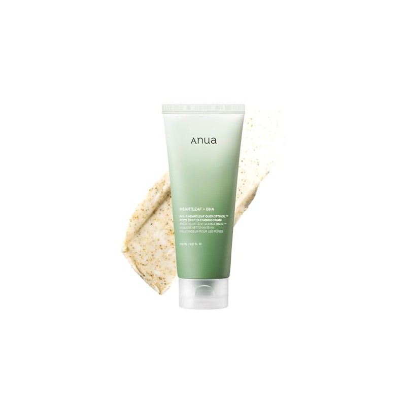 ANUA (アヌア)ドクダミポアディープクレンジングフォーム 150ml 洗顔 毛穴黒ずみケア メイク落とし 敏感肌 乾燥肌 混合肌 heartleaf