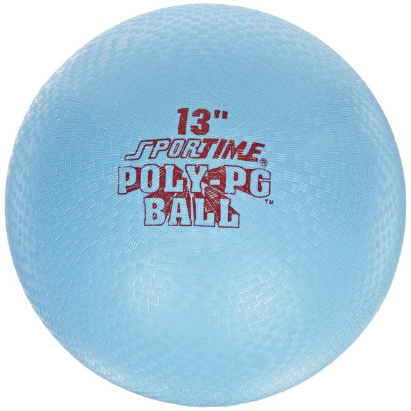 Sportime Poly Playground Ball - 13 inch - Blue