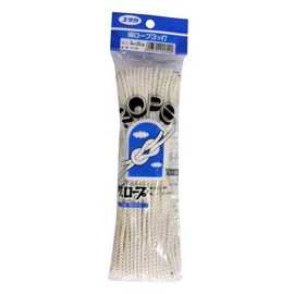 Yutaka Make Cotton Rope 3 Strands, A-58, 0.19 x 65.6 ft (3 mm x 20 m)