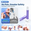 GT-600 Glucose Monitor for Pregnancy & Seniors, 100 Strips &
