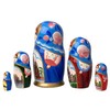 White Nights Russian Nesting Doll 5pc./6"