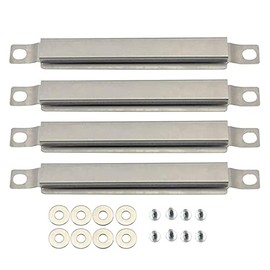 Hiorucet BBQ Carryover Tube Replacement for Charbroil 463230515, 463230514, Master Chef G45308, G45311, G45301 Grill Models. 6 3/8 Inch Stainless Steel Burner Crossover Tube, 4-Pack.