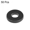 sourcing map Rubber Flat Washers 7mm OD 3mm ID 1.2mm