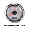 52mm 6K Pointer Tachometer Gauge IP67 Waterproof for 1‑8 Cylinder