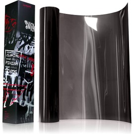 VViViD+ Ultimate Headlight Taillight Tint Vinyl Wrap (Dark Smoke, 12" x 7ft)