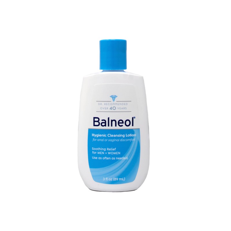 Balneol Hygienic Cleansing Lotion for Anal or Vaginal Discomfort, Soothing