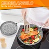 MICHELANGELO Frying Pan with Lid, Nonstick 12 Inch Frying Pan