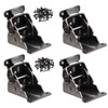 4 Pack Folding Table Leg Brackets Heavy Duty, Self Locking