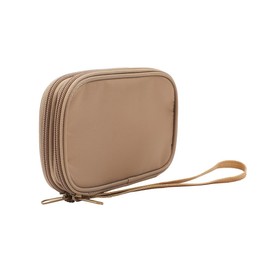 Bioworld Beige Zip-Around Tech Organizer