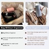 YORFULL Bag Organiser Insert, Felt Bag Organizer, Handbag Organiser Beige