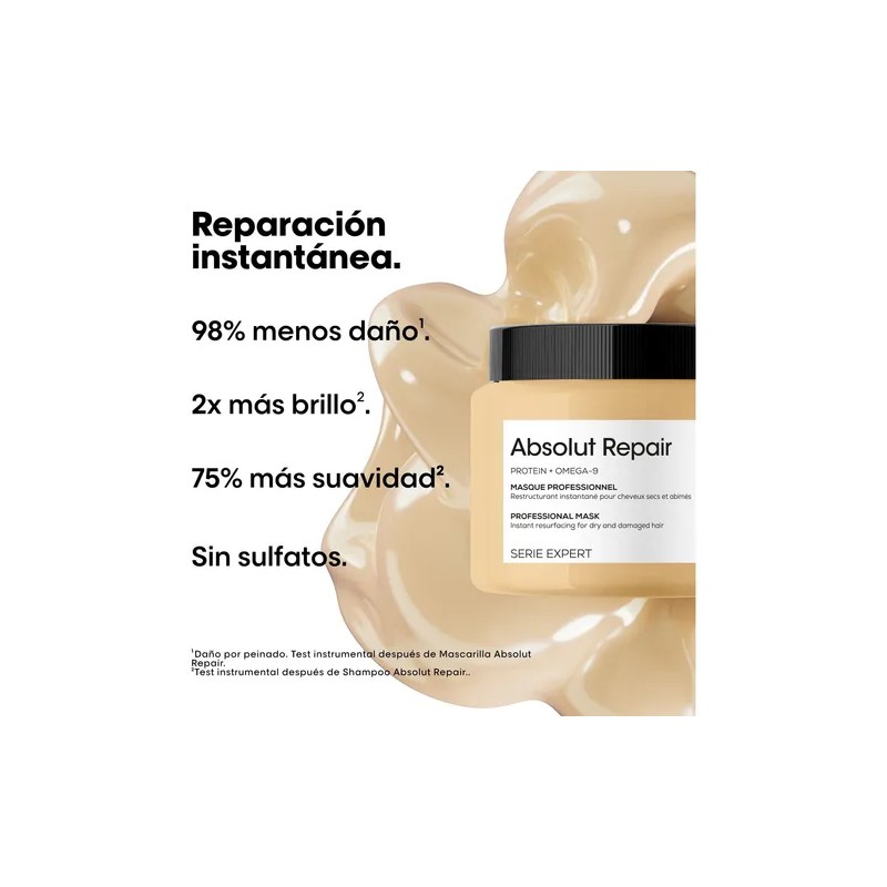 Kit L'oreal Professionnel Repair Shampoo 1500ml+ Mask 500 Ml