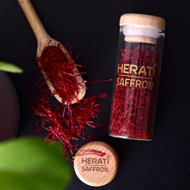 Herati Premium Saffron 2 Grams Superior Saffron Threads, High Premium grade Saffron, Extra Super Negin, All-Red, Spice for all Culinary Uses Paella, Risotto, Tea's, Milk's