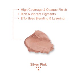 Art Whale Gouache Silver Pink Refills (50ml/1.7oz)|Intense Pigments, Easy Color Refill (2 pcs.)