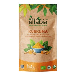 Bio Kurkuma Pulver 500g | Curcuma gemahlen in Rohkostqualität | Premium Kurkumapulver ideal für Goldene Milch | Reich an Kurkumin | 100% rein ohne Zusätze