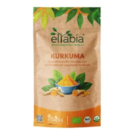 Bio Kurkuma Pulver 500g | Curcuma gemahlen in Rohkostqualität | Premium Kurkumapulver ideal für Goldene Milch | Reich an Kurkumin | 100% rein ohne Zusätze