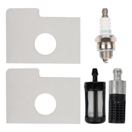 BlueStars MS170 MS180 Air Filter Tune Up Kit - for STIHL MS 170 MS 180 017 018 Chainsaw 1130 124 0800 with MS170 MS180 Spark Plug Fuel Filter Oil Filter Chainsaw Parts