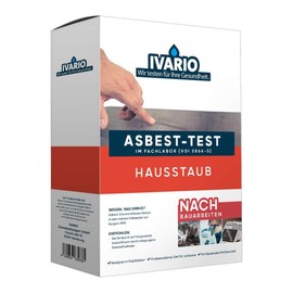 IVARIO Asbestos Test Room Air | House Dust in the Suspicion of Released Asbestos Fibres