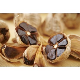 Hymor Black Garlic - 8 Tubers - 90 Days Fermented from Las Pedroñeras from Best Purple Garlic, Spain, Unpeeled, Black Garlic Black Garlic Ajo 100% Natural