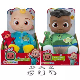 COCOMELON My Friend CODY Dinosaur Song & Musical Bedtime JJ Plush Doll Bundle