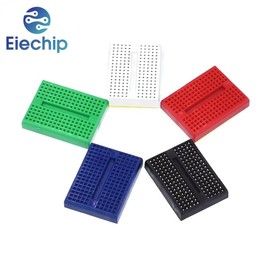 New 2024 1/6Pcs Syb-170 Mini Breadboard Solderless Prototype Test Board 6 Colors 170 Tie-Points PCB Boards Set 35 * 47 * 8.5Mm Accessories