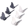 bowarepro Pack of 6 Butterfly Coat Hooks, Butterfly 304 Stainless