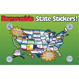 REMOVABLE STATE STICKERS