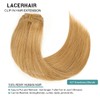 Lacer Hair Straight Hair Clip in Extensions Strawberry Blond 120g