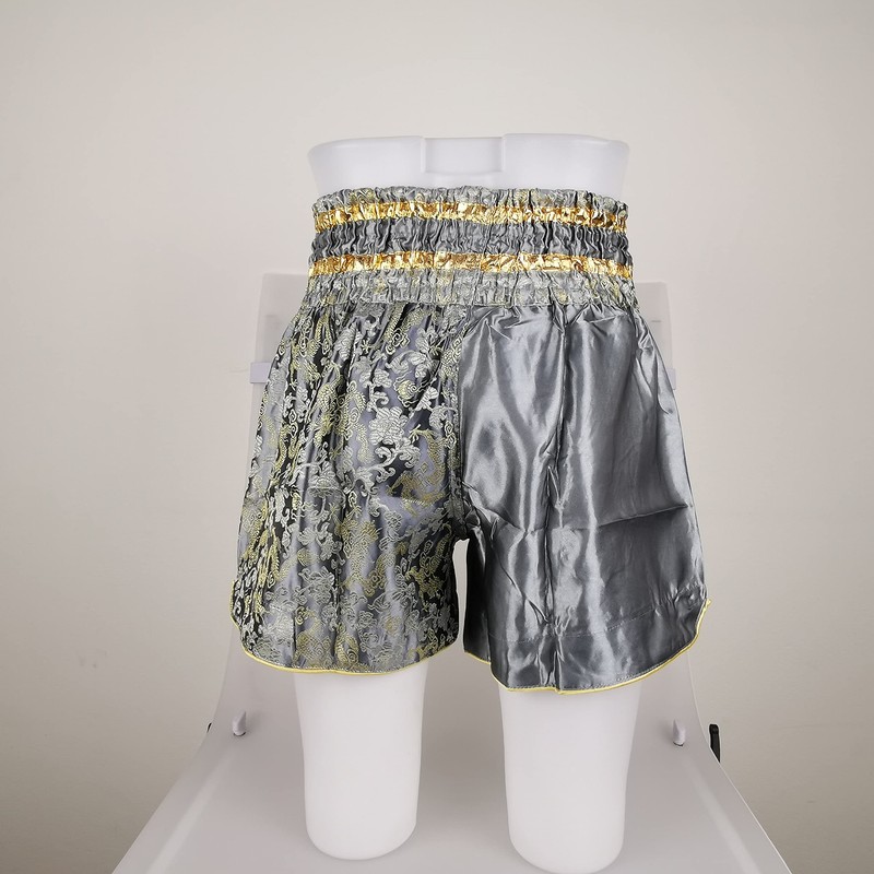 THAI BOXING Embroidered Muay Thai Pants, Dragon Dragon, Kickboxing, Martial