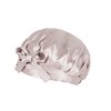 COCOSILK Silk Night Cap, Front Tie, Ribbon, Silk Cap, Long