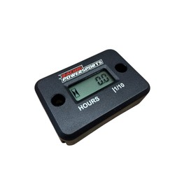 RacingPowerSports Digital Hour Meter Motorcycle ATV Snowmobile Marine Dirt Bike (Black)