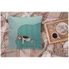 WONDERTIFY Throw Pillow Cover Case Vintage Waves Nature Sun and