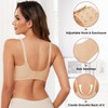 TOMEEK Bras for Women Non Wired Support Full Coverage Push