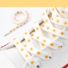 LJJCSFF 3pairs 140cm Daisy Shoe Laces Sneaker Rope Flower Shoe
