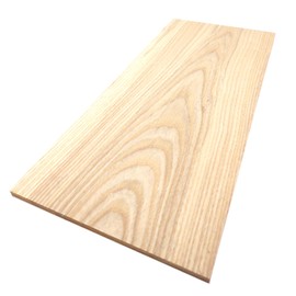 The Hardwood Edge Ash Hardwood Planks - 8-Pack Ash Wood for Unfinished Wood Crafts - 1/4’’ (6mm) 100% Pure Hardwood - Laser Engraving Blanks - Ash Wood Blanks for Crafts and Gifts