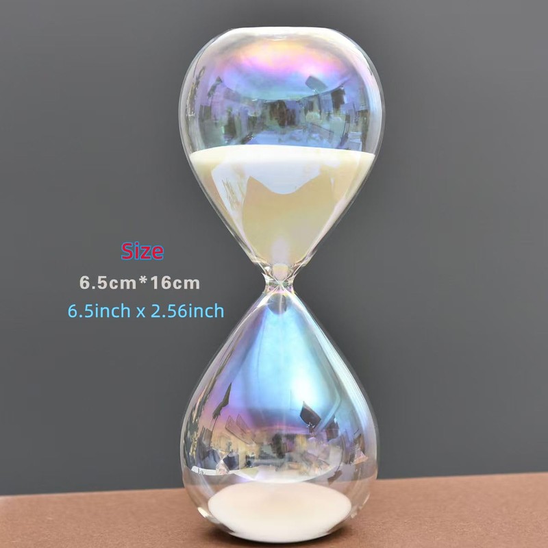 Falytemow Hourglass Sand Timer Glass Sand Timer Egg Hourglass for