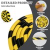 Wall Corner Protector 196.9in (5m), Heavy Duty Yellow & Black