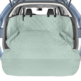 Veckle Cargo Liner, SUV Cargo Cover for Dogs with Side Flaps Hammock Water Resistant Nonslip Dog Seat Cover Cargo Area Protector Scratchproof for SUVs Sedans Vans