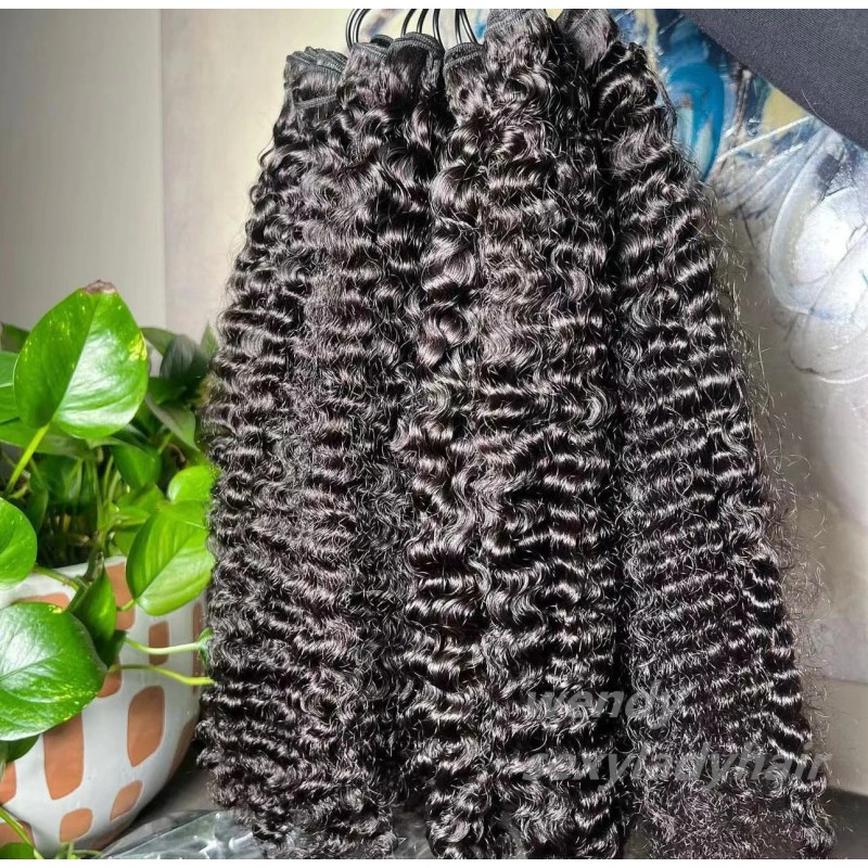 Vietnamese Raw Human Hair Weave Bundles High Quality Original Double