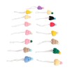 15pcs Small Christmas Knit Hats Exquisite Innovative Cute Stylish Small