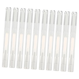 Beaupretty Beaupretty Safe Easy-to-use Nail Polish Pen Brush Tip 10pcs Empty Lip Gloss Tubes for Travel