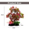 JDCMEI Aquarium Artificial Plants Seaweed, 25cm Aquarium Simulation Artificial Green