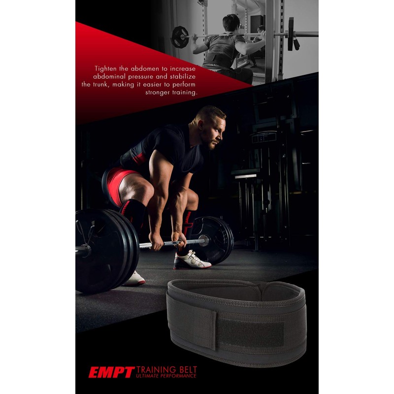 Training Belt (EMPT) Protects Your Lower Back During Weight Training!