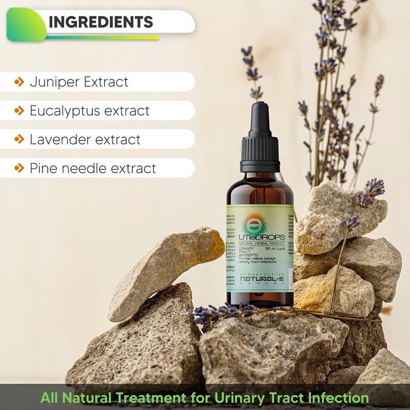 UTI E-Drops All Natural Treatment for Urinary Tract Infection. Quickly