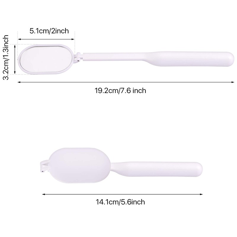 Pretty memory Large Lash Mirror, 270° Free Rotation, Lightweight Makeup