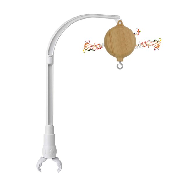 Urvoo 23 inch Baby Crib Mobile Bed Bell Holder Arm
