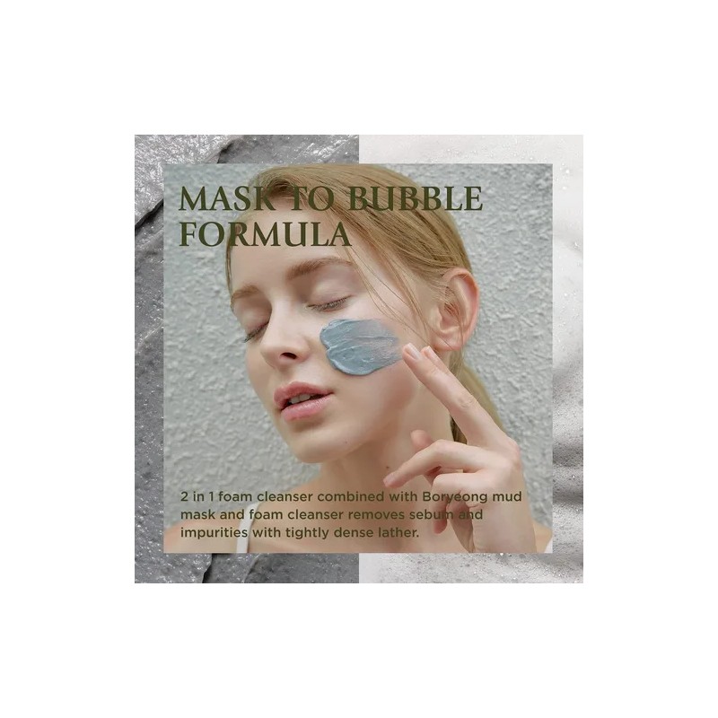 Crema Barro Facial Cleanser Limpieza De Maquillaje, Brmud Grasa Danoche