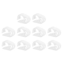 uxcell Plastic Tubing Clamps, 10pcs 1/8"-5/32" Tube OD Adjustable Tube Clamp Laboratory Pinch Valve Flow Control Hose Clamp