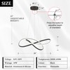 Sparklelf Modern Chandelier Black D20in LED Pendant Light Fixtures for