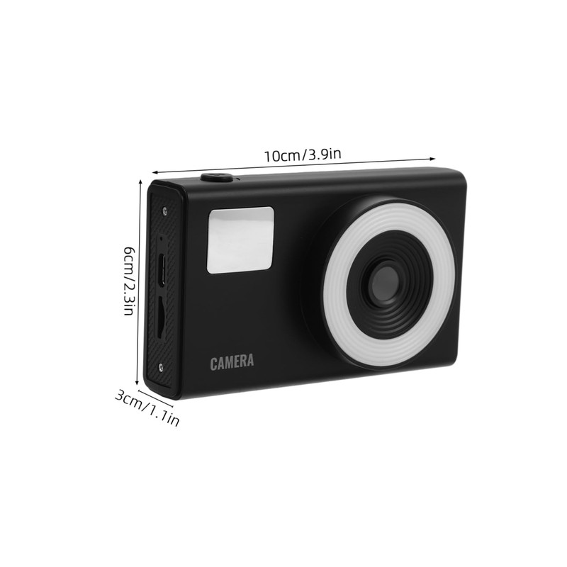 SHOWERORO Portable Ccd Digital Camera for Easy Photography Compact Design