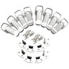 8 Pieces Locking Tension Lock with Screws, Lever Closure, Spring
